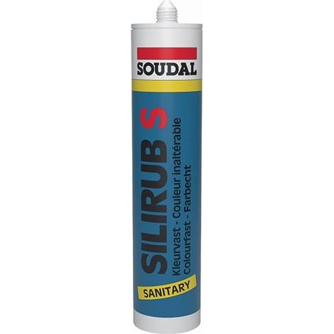 Silicone sanitario Silirub S grigio 300ml cartuccia (1/3)