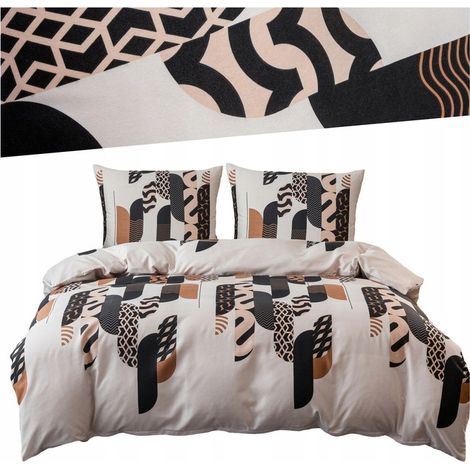 Bettwäsche-Set 160x200 cm, Baumwoll-Satin-Kissenbezüge 70x80 cm, große Auswahl