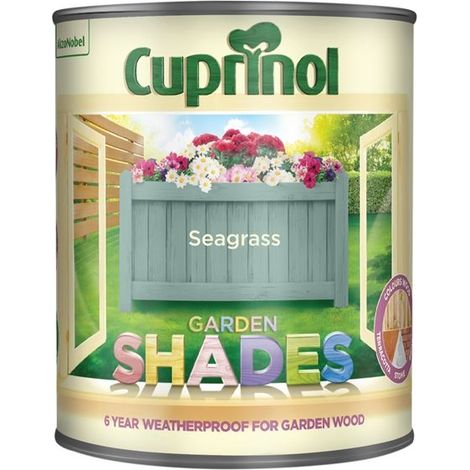 Cuprinol 5083482 Garden Shades Seagrass 1 litre CUPGSSEA1L