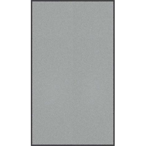Zerbino antiscivolo grigio resistente per uso interno ed esterno 115 x 200 cm in PP grigio 020058187