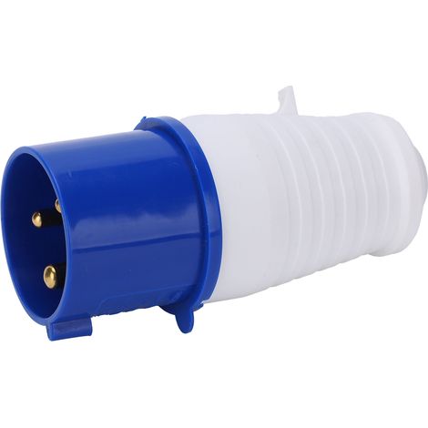 Prise industrielle antidéflagrante IP67 32A 250V monophasée 3 broches étanche (1/5)