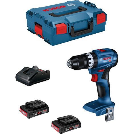 Bosch Akku-Schlagbohrschrauber GSB 18V-45 2x 2,0Ah + Ladegerät in L-BOXX 136 (1/5)