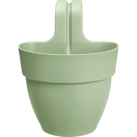 Elho Blumentopf zum Hängen Kunststoff grün 20,5 x 24,1 x 26,5 cm Vibia Campana Easy Small