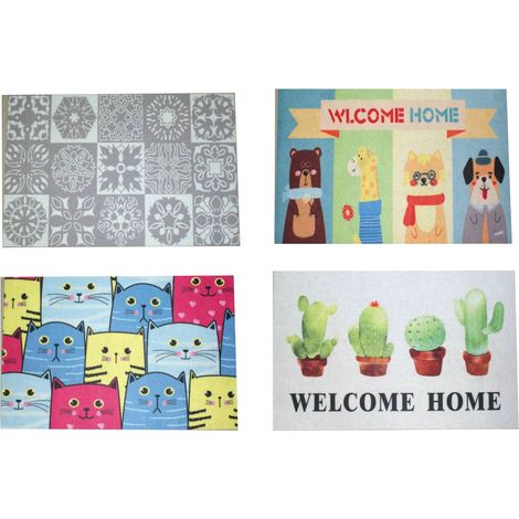 PAMEX Felpudo Bandito Estampado 45 x 70
