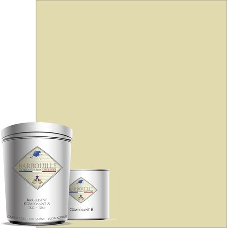 Peinture résine époxy 0,75L MAT 10m² Ivoire Tembo