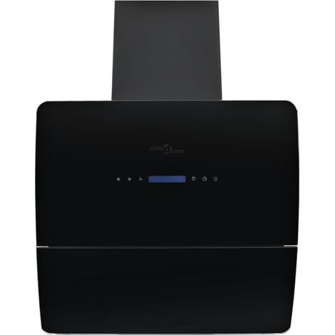 FIMEI Hotte murale Acier inoxydable 756 m³ / h 60 cm Noir (1/5)