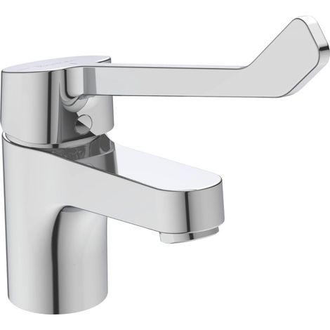 Mitigeur de lavabo avec vidage & manette allongée Olyos II Clinic CH2 - IDEAL STANDARD FRANCE