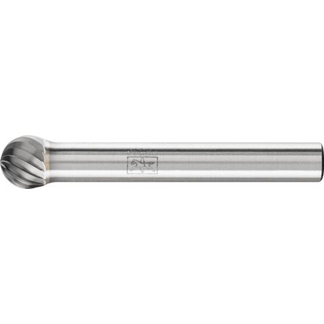 PFERD TOOLS Hartmetall Frässtift Kugel KUD Ø 08x07 mm Schaft-Ø 6 mm Z3 universal mittel (1/5)