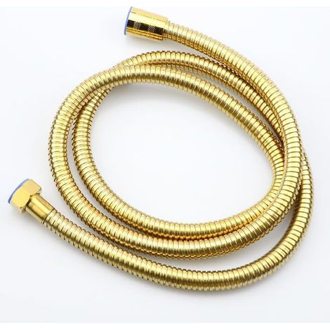 1,5 m langer Edelstahl-Duschschlauch für Duschkopf, Gold (1/5)