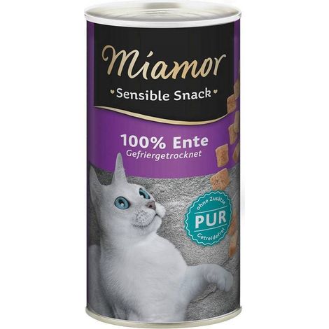 MIAMOR SENSIBLE SNACK Enten-Leckerli 30g für Katzen