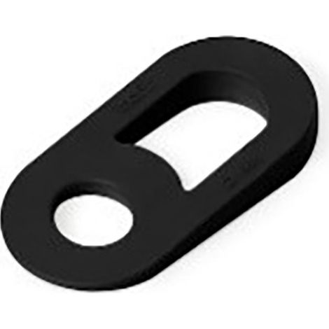 CUNELO PER PORTA CHOCK NERO GRAFITE - 100X40X120