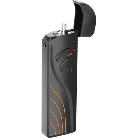 Testeur de fibre optique portable 15 mW, stylo de test à lumière rouge, rechargeable, type stylo à pince. (1/5)