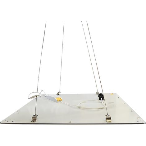 SISTEMA FISSAGGIO A SOSPENSIONE PANNELLI LED kit - VTAC