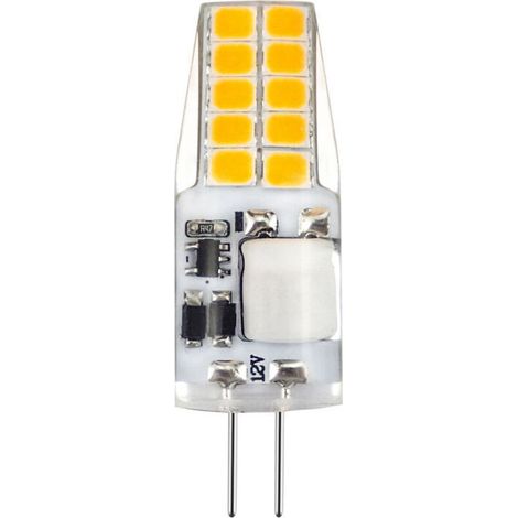 G4 12V, 4W 20LED Halogène Lampe, AC/DC 12V Ampoule Blanc Non Dimmable Sans Scintillement pour Chambre Salon Cuisine Jardin, Lot de 10