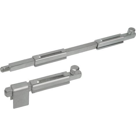 ibfm Quadratschloss zum Schweißen, verzinkter Stahl 10x300 mm