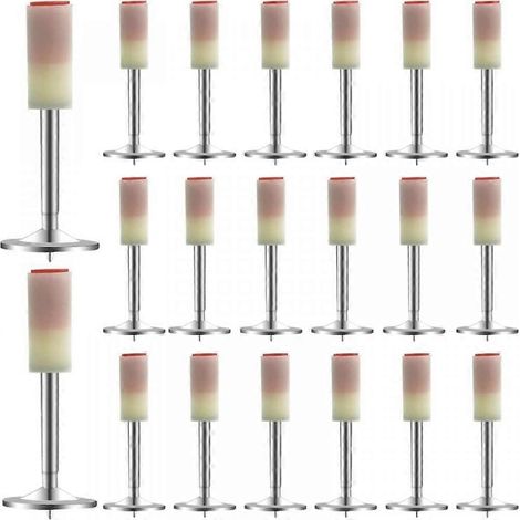 Cloueuse manuelle pour béton (200 pièces), mini-cloueuse, clous ronds pour cloueuse à béton en acier, 7,3 mm - L'outil idéal pour tous vos projets de fixation (1/4)
