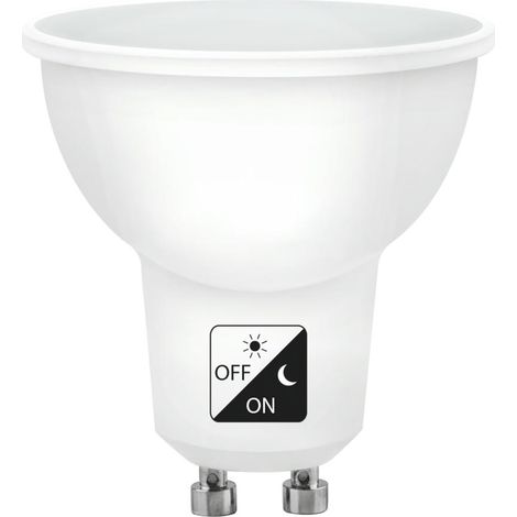 Bombilla LED Dicróica Sensor Crepuscular 5W Fría Matel (1/3)