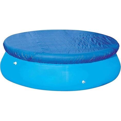 Diameter Tarpaulins/Protective Cover with Rope Ties, for Round Above Ground Pools (183 cm) (1/4)