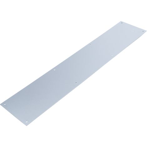 Rs Pro – Plaque de protection bas de porte en aluminium – Fixation par vis – Dimensions 750 x 150mm – Pour sols durs et intérieurs
