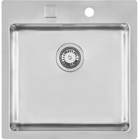 Foster KE Fregadero empotrado Rectangular Acero inoxidable (1/4)