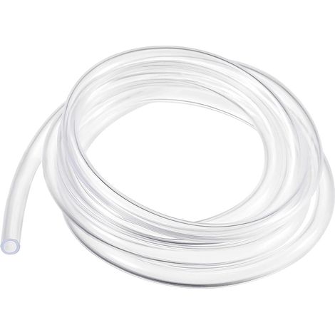 Transparent Plastic PVC Flexible Vinyl Tube, for Garden Irrigation Water Pipe, Fish Tank, Aquarium – 5 mm x 7 mm/5 ft (1/5)