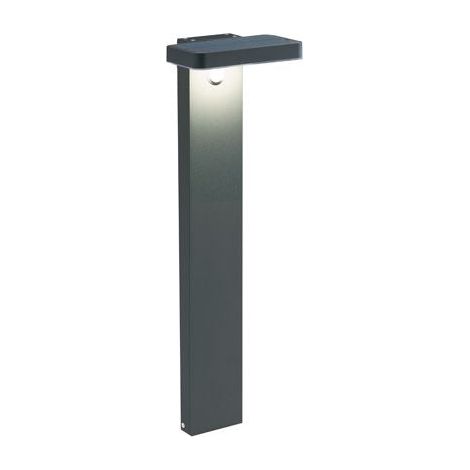 Palo Da Esterno H60Cm Solare Alluminio E Materie Plastiche Grigio Led 4,5W 4000K (1/4)