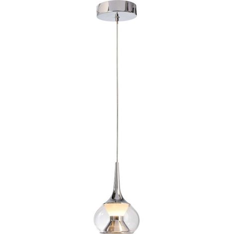 Suspension led design verre elena - deko light (1/3)