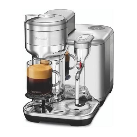 Cafetera Nespresso - SAGE - SVE850BSS4EFR1 - Espumado automático - Cápsulas Vertuo - 5 tamaños de café