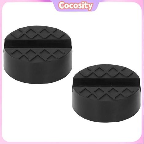Cocosity Coussinet de cric en caoutchouc Lot De 2 Patins De Levage En Caoutchouc Pour Cric Adaptables à quincaillerie plateau (1/5)