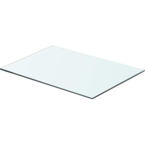 Maison Exclusive - Regalböden 2 Stk. Glas Transparent 50x30 cm (1/4)