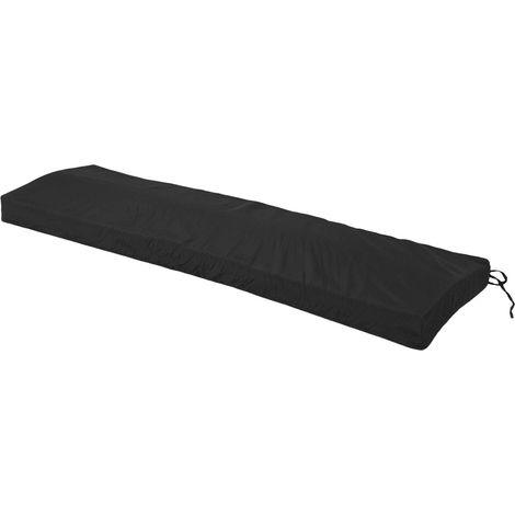 Waterproof Bench Cushion 55x16.5x3.1 Inches, Outdoor Patio Swing Seat Cushion with Straps and Removable Cover for Sofa, Porch, Garden (1/5)