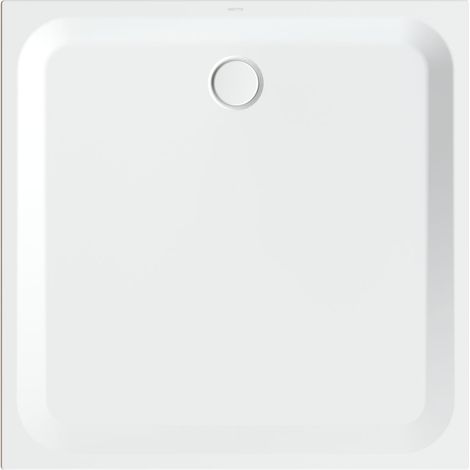 Plato de ducha rectangular BetteUltra con soporte mínimo de