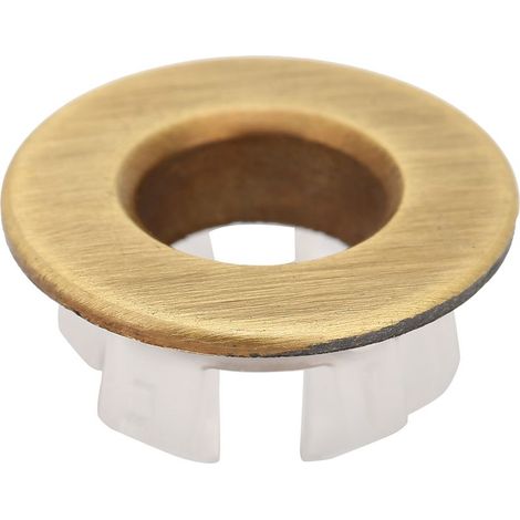 Überlaufschutz für Spülbecken – Messing – Für Küchen- und Badezimmerspülen – Durchmesser 3 cm – 1 Stück (1/5)