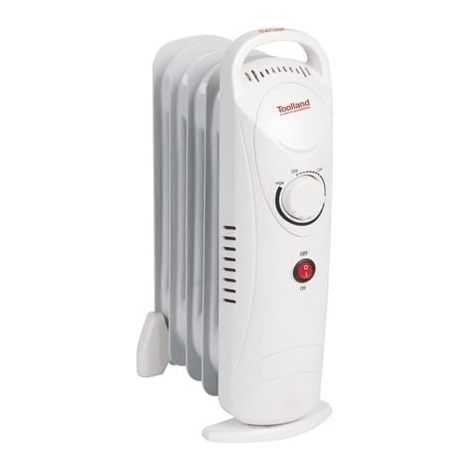 [JAMAIS UTILISE] Radiateur Perel Oil - 700W - 7 Ribs - Avec thermostat (1/3)