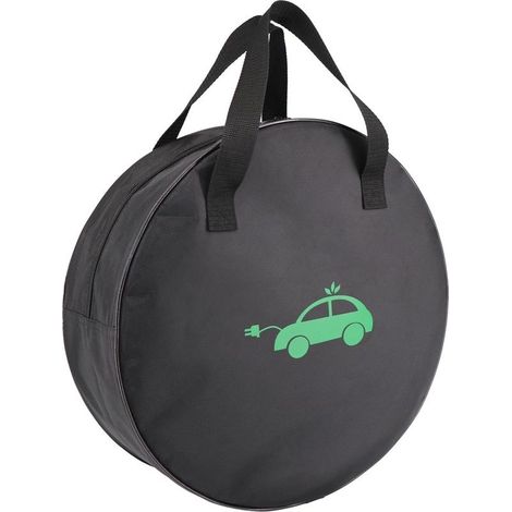 EV Cable Bag Sac de Transport de Câble (Polyester 600D) de Charge de Voiture électrique pour Câbles de Type 2 et Type 1 et Organisateur pour Tous les Câbles et Extensions (1/5)