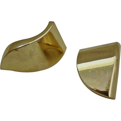 Massiver Möbelknopf Ausführung Messing Optik Schubladenknopf Kommodenknopf (1/2)