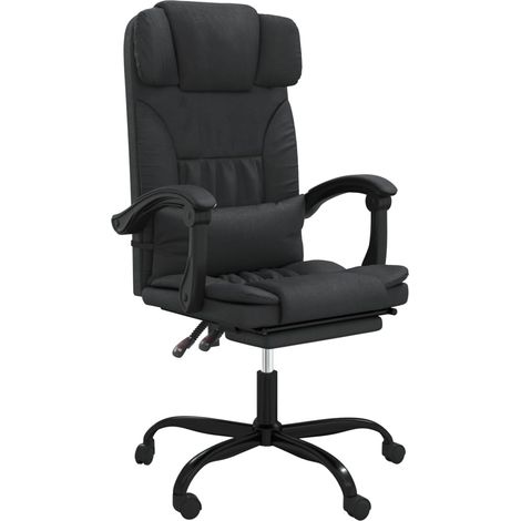 Maison Exclusive - Silla de oficina reclinable cuero sintético ne