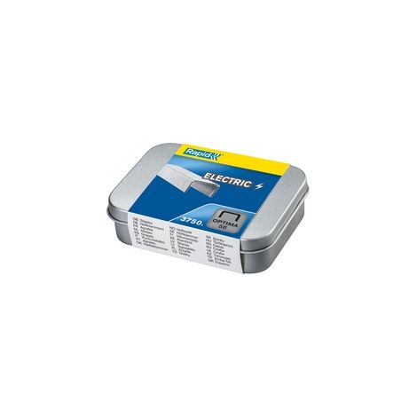 Schachtel mit 2.500 Heftklammern optima hd70 verzinkt für Elektrohefter rexel