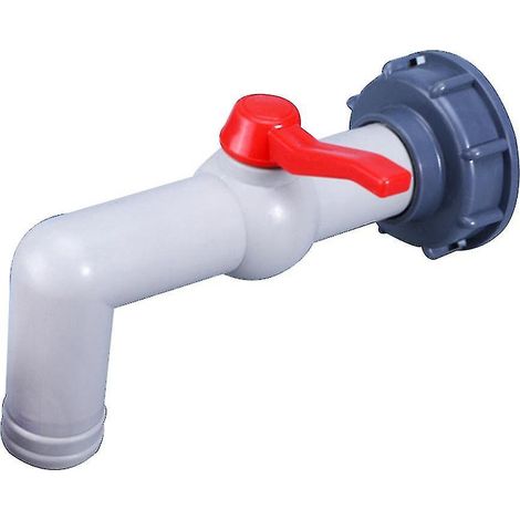 Kunststoff-IBC-Tankadapter, Gartenschlauchanschluss, Ersatz-Wassertankschlauchanschluss – F