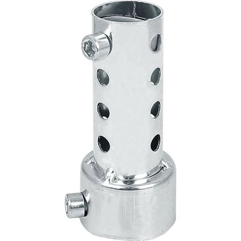 Silencieux Echappement Moto - 42 Mm Db Killer Xsq-03 - Universel Réglable - Argent Court (1/5)