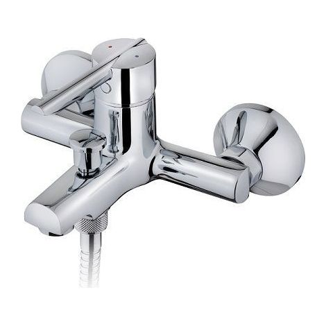 Mitigeur Bain/Douche Chrome INVENTIV - Design Moderne
