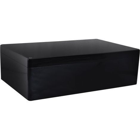 Boîtier RS PRO en Fibre de verre renforcé en polyester, 600 x 250 x 121mm, Noir IP66 ( Prix pour 1 )