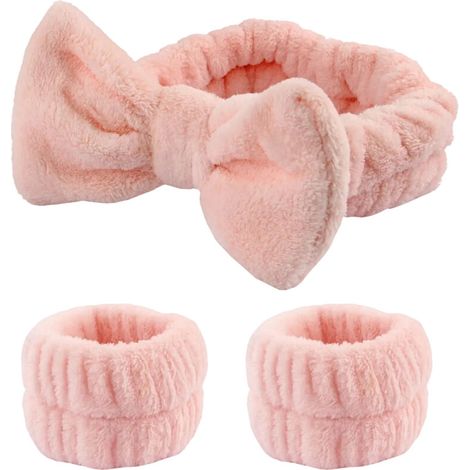 Ensemble de 6 pièces pour spa : bracelet, bandeau, élastique à cheveux et bracelet. (1/5)