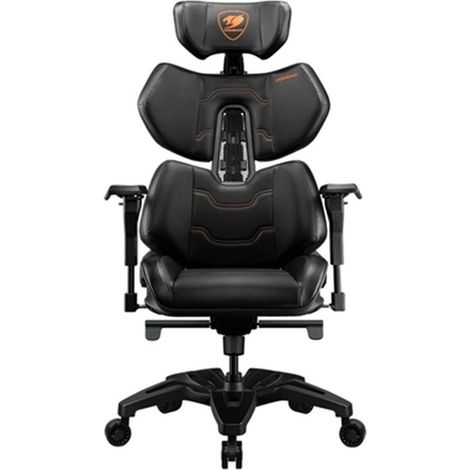 Silla Gaming Cougar TERMINATOR Naranja y Negra Confortable (1/3)
