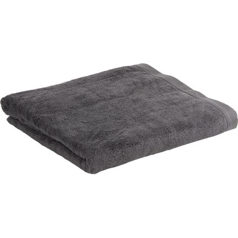 Tapis de salle de bain gris anthracite Gr.1000 modèle pierre 60x60cm
