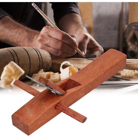 Rabot manuel, petit rabot de polissage, ensemble d'outils pour le travail du bois, rabot de finition, rabot à pousser, 400 (1/5)