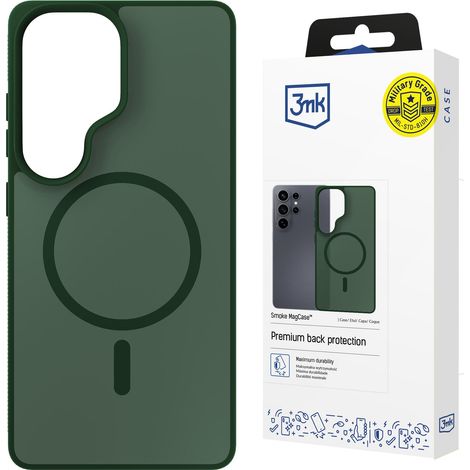 Custodia MagCase 3mk Smoke Green per Samsung Galaxy S26 Ultra. (1/5)