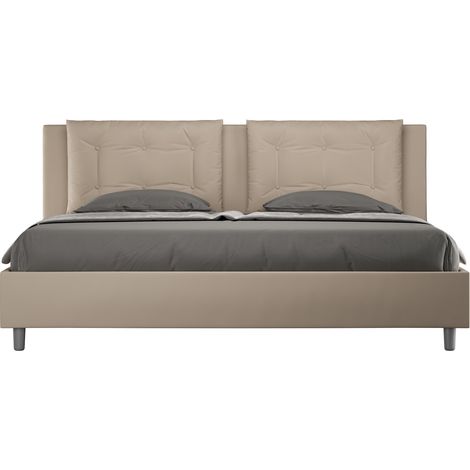 Letto Matrimoniale Extra Large 200x200 cm Senza Rete Annalisa Tortora (1/4)
