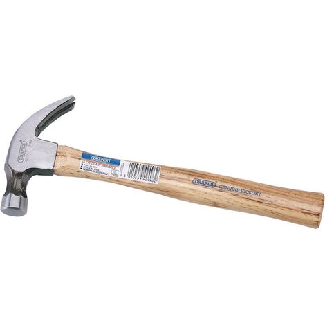 Draper 450g (16oz) Hickory Shaft Claw Hammer with Model Number 42496 (1/5)