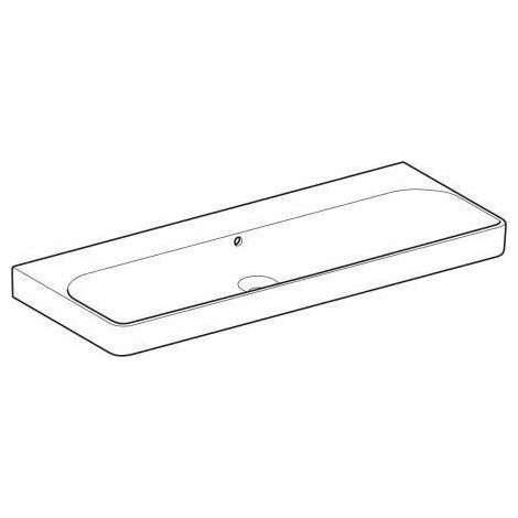 Geberit Smyle Square Waschtisch 500225, 120x48cm, ohne Hahnloch, (1/5)